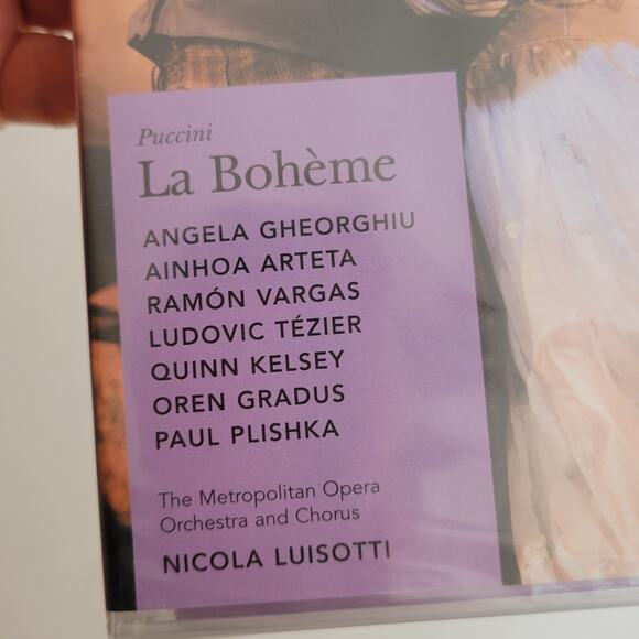 Puccini La Boheme DVD, 2008, Metropolitan Opera New Sealed - Picture 5 of 5